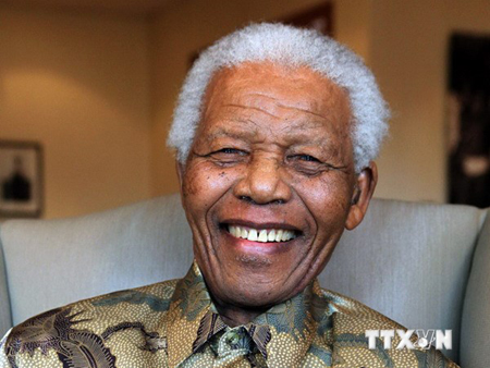 Cố Tổng thống Nam Phi Mandela.
